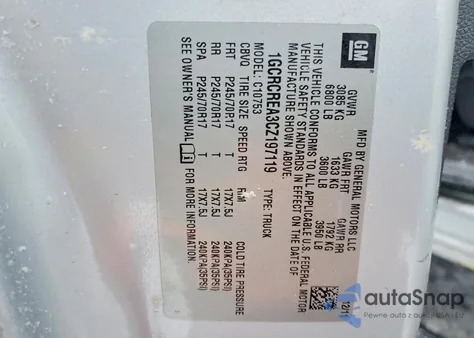 2012 Chevrolet Silverado C1500 Ls из США, поврежденный, VIN 1GCRCREA3CZ197119